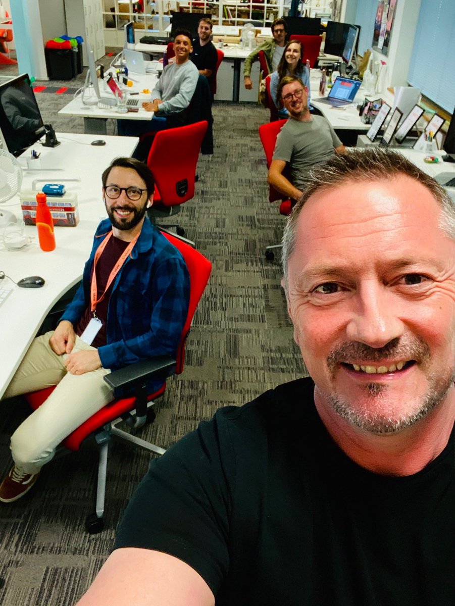 Yesterday it was great to be back in @Volume HQ with our Creative Team pod - who haven’t physically been together for 14 weeks. Our offices aren’t open but available for Teams to have keep in touch days - social distancing protocols observed. #smarterworking #futureworking