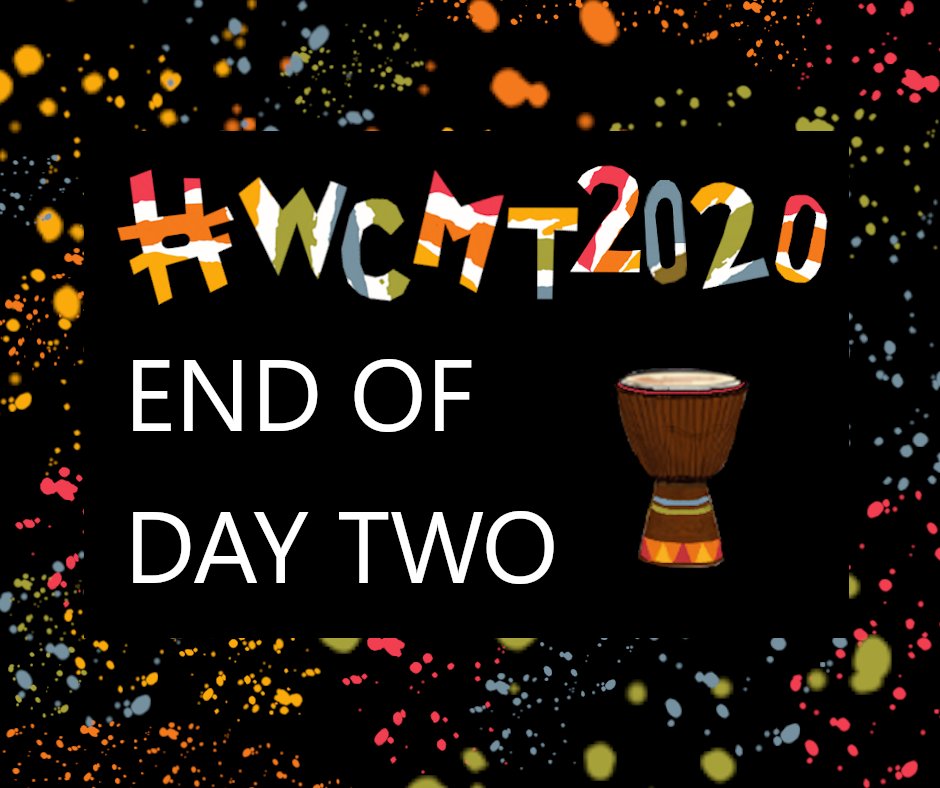 WCMT2020 - online from South Africa tweet media
