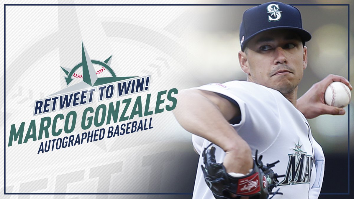 🚨 RETWEET TO WIN 🚨  

Smash that retweet button for a shot to win a signed baseball from our 2020 #OpeningDay starter, <a href="/MarcoGonzales_/">Marco Gonzales</a>! ⚾✍️