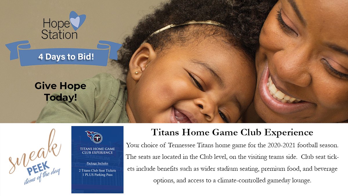 thehopestation's tweet photo. Wanna TitanUP in Style this season? Land the winning bid and you're royalty for a day! https://t.co/KwDmpcVAw7
 #tennesseetitans #Titans #hope #hopestation #charity #singlemoms #supportlocalsinglemoms #hashbrownsforhope #donation #nashville https://t.co/A6c8bOvuY4