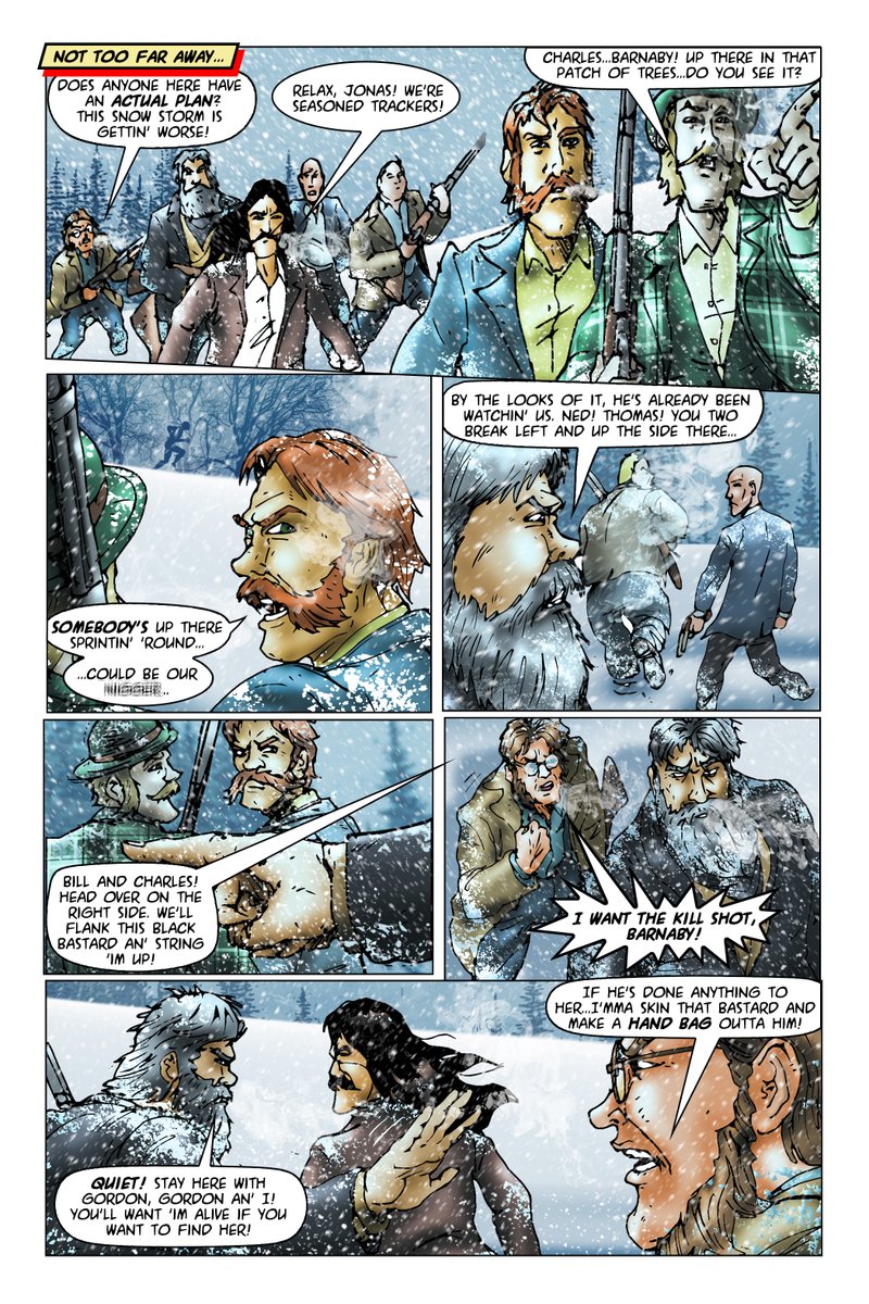 OwlEyeComics's tweet photo. #TheMaroon issue 15 is almost upon us all! In the meanwhile, I share with you this #SneakPeek ! #supportindiecomics #promotecomics #supportblackcomics #HistoricalFiction #thriller https://t.co/7ILgVpWBAS