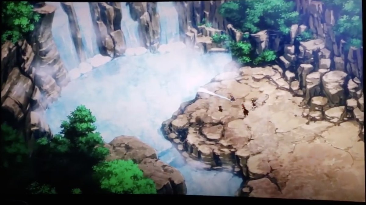 Todoroki froze the entire cluster of waterfalls oh my lord