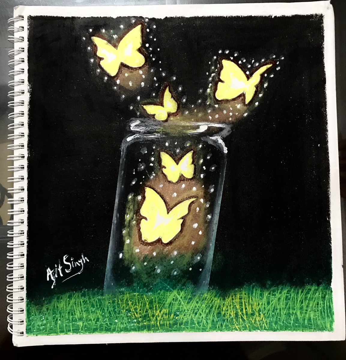 beardsingh's tweet photo. Try to make some Wax Painting 🎨
Hope you all like it 😊
#waxpainting #camelcolours #camelcolor #camelin #oilpasteldrawing #oilpastel #oilpastelart #oilpastels #artwork #sea #art #drawing #artworks #coloring https://t.co/hrhjLDm9F3