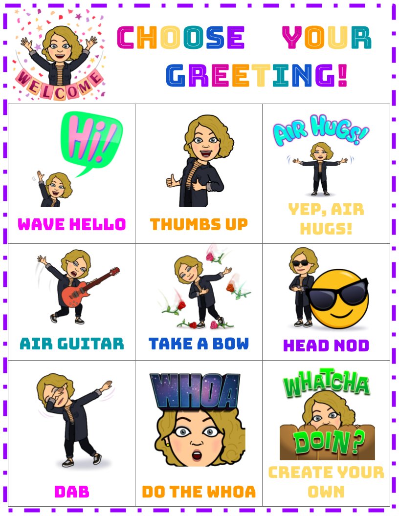 LilHoot331's tweet photo. Got my poster ready for "No Contact Greetings!"  @HumbleISD @HumbleISD_WPE https://t.co/Uvegnf70k8