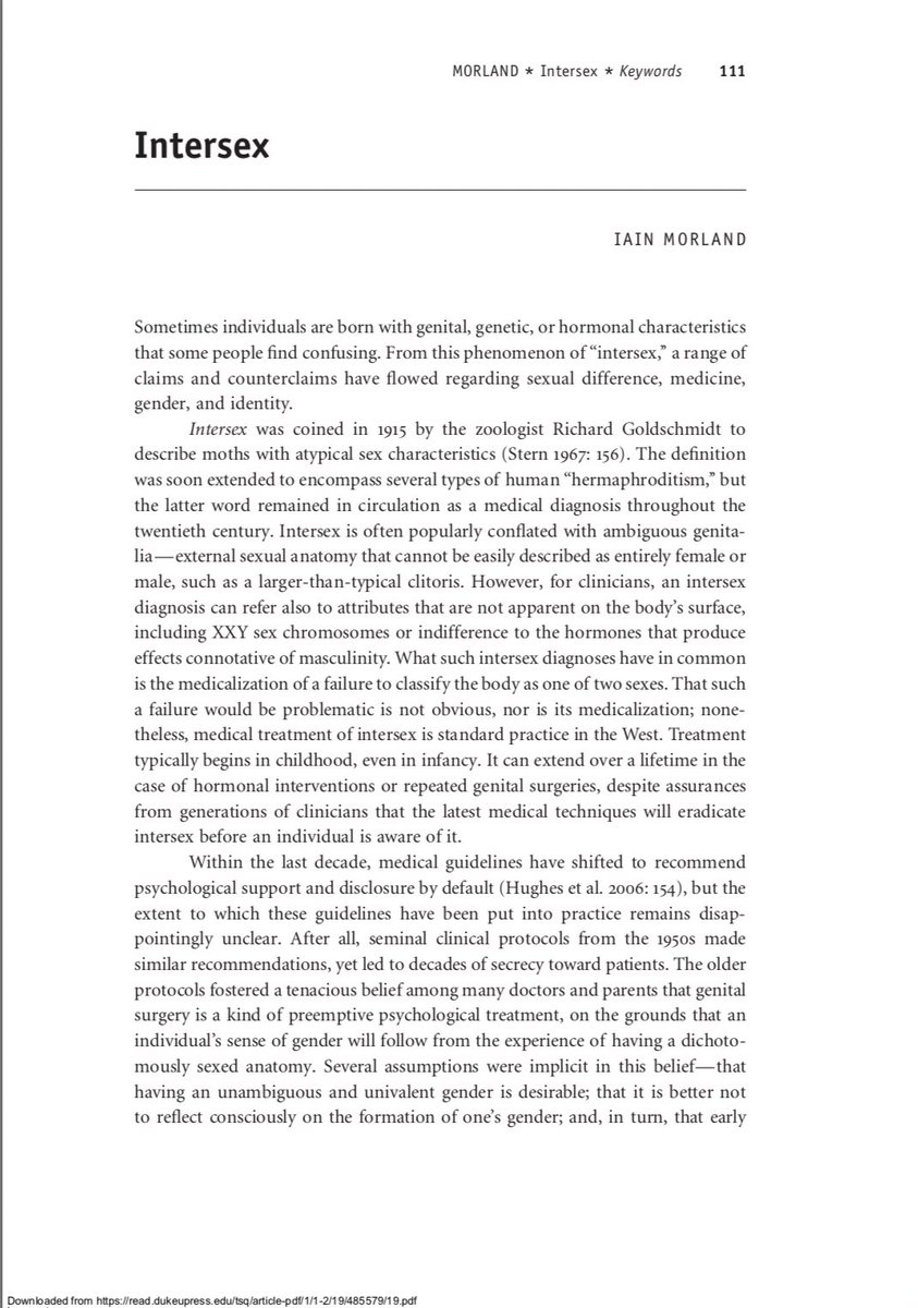 “Postposttranssexual: Key Concepts for a Twenty-First-Century Trans. Studies” “...each essay in this special issue, “Postpotsttranssexual: Key Concepts for a Twenty-First-Century Transgender Studies,” revolves around a particular keyword or concept.”  https://read.dukeupress.edu/tsq/article/1/1-2/19/91761/Abjection