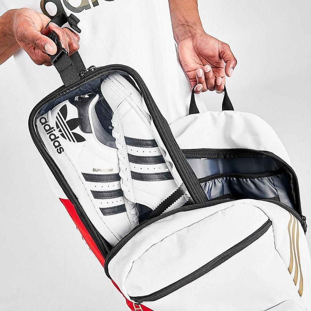 adidas 3 stripe shoe bag