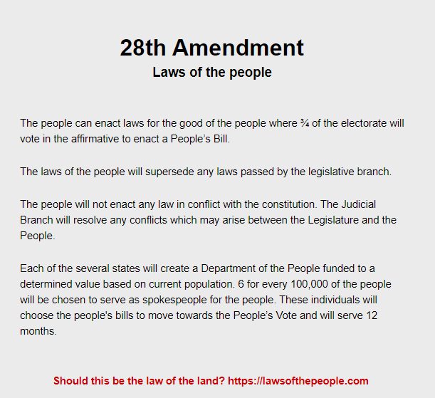 Maybe the cause of the divisiveness of the U.S. is because the people don't have a voice. #HandsOffMyBC buff.ly/2ZPdzay