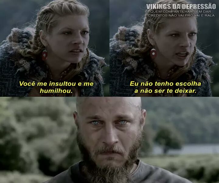 Algumas frases marcantes da série - Vikings da Depressão