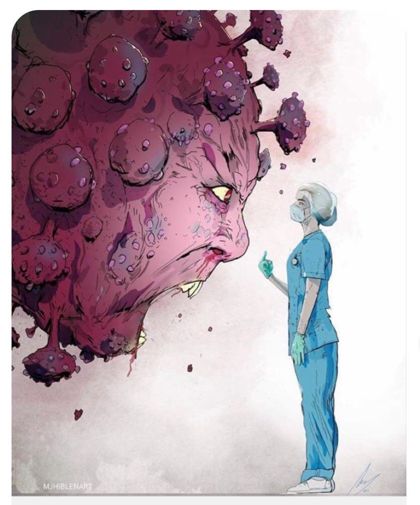 SBAnastasio's tweet photo. @MJHiblen ...true story @MJHiblen this creature of yours hangs on my wall and gave me the super powers every day!! Many NYC nurses are grateful for your imagery🙏💪🏻❤️ https://t.co/G1B7bbEvrf