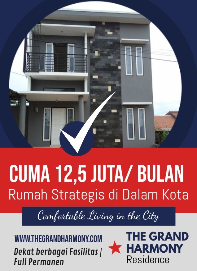 Rumah murah meriah promo terbaru hanya 12,5jt perbulan !
#propertybanjarmasin
#rumahsiapbangun
#clustermewah
#jualrumahmurah
#rumah2lantai
#Thegrandharmony
#Amd12
#pemurusindah
#Banjarmasinselatan https://t.co/DD4BI6WRrA