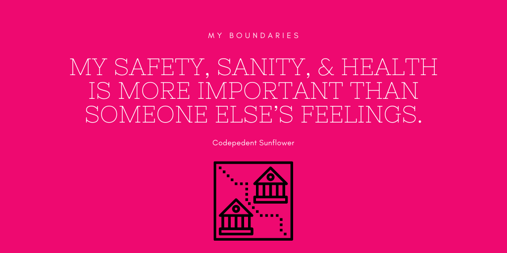 codependenttalk's tweet image. Today we are presenting a series on boundaries. Make sure to visit our profile for more! 

#boundaries #boundarysetting #manipulation #toxicrelationaships #abusiverelationships #narcissism #narcissists #codependency #mentalhealth #relationshiptips #unhealthyrelationships