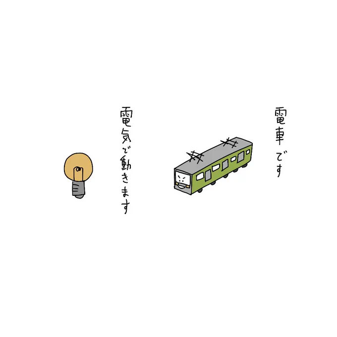 電車と気車 