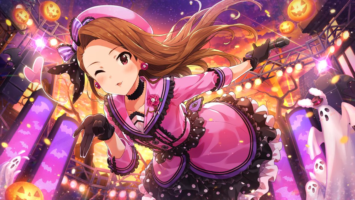 2) Iori Minase’s SSR1!! I love the colors in this card, pink and orange are so cute together and it showcases her and Yayoi’s friendship 