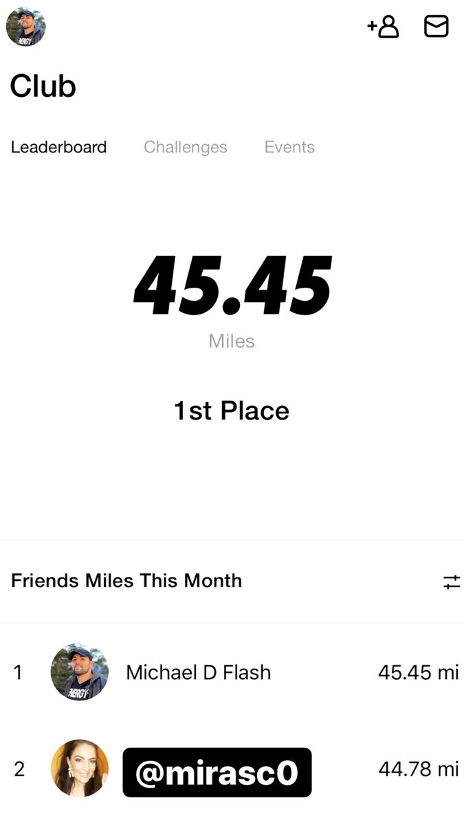 MichaelDFlash's tweet photo. I did it @mirasc0 10 miles done 💀 now I’m in first place 🔥💪🏼 but I’m dead and my pizza place was closed when I was done ..”Major L” 😭no rush on you doing to too please don’t 😂 ...literally laughed my body spasming 💀🤣#onefitty #75Hard #RunItBack https://t.co/CslqtSN1Vl