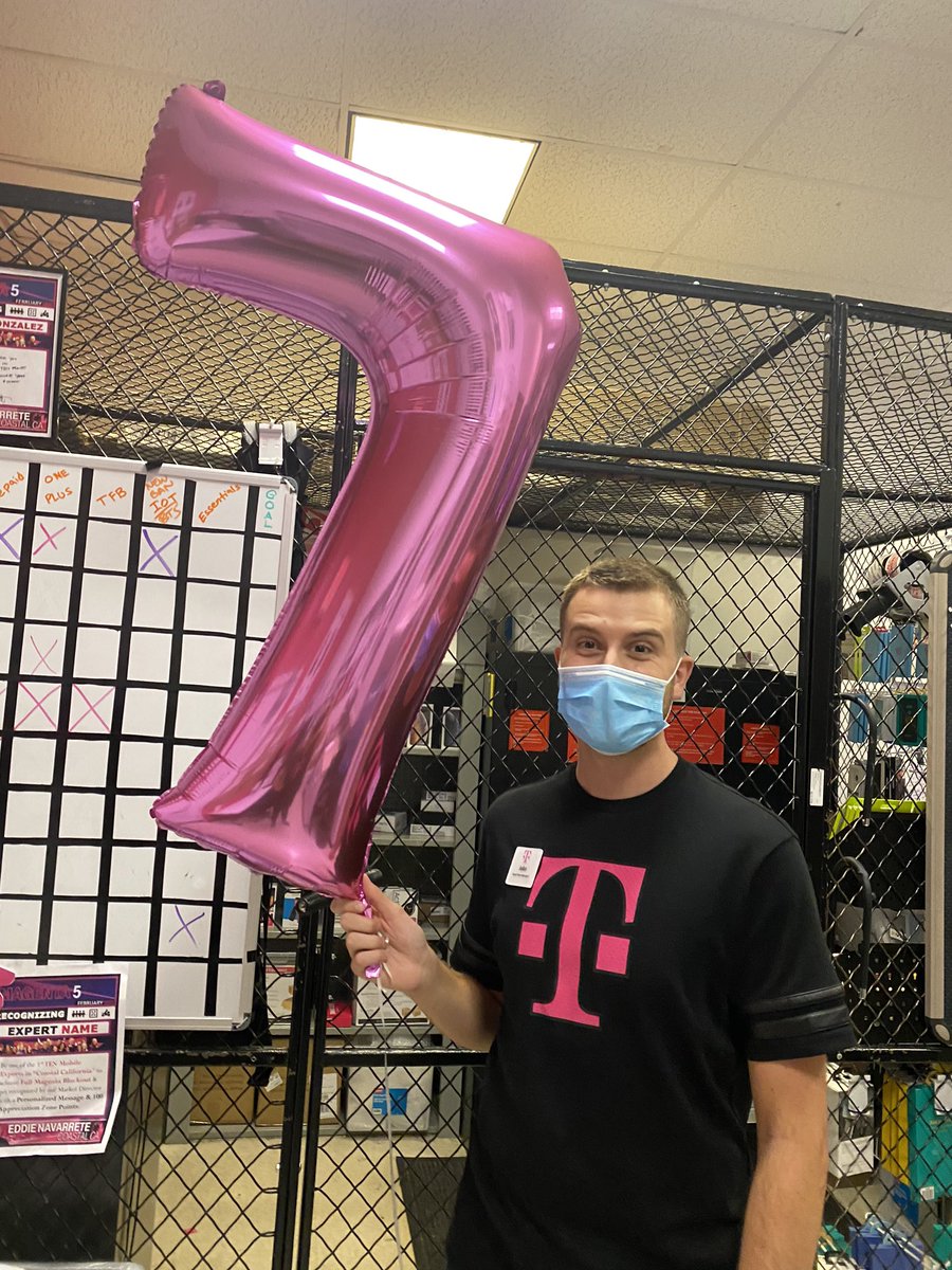 Celebrating <a href="/QuattrocchiJake/">Jake Quattrocchi</a> 7 years with T-Mobile today!! Thank you for all you do everyday for your team and customers. #westisbest #therealoc #ocwwarriors