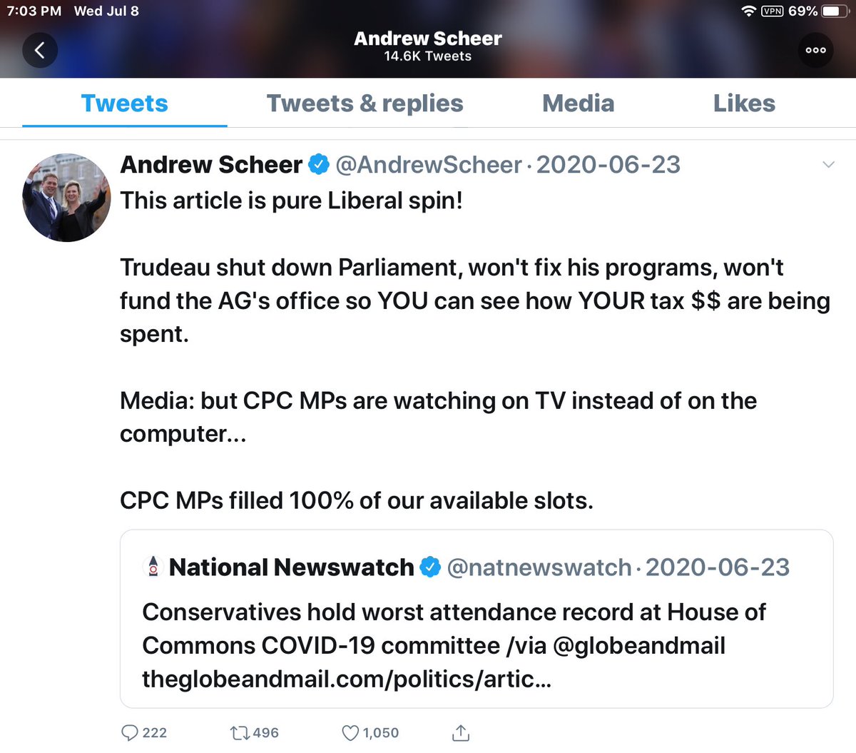 So, I thought I would attach some proof for anyone struggling to accept the accusation.This is the political environment immediately prior to the attempted assassination of PMJT. Screen shots of Scheer twitter site. Word for word match of perpetrators list of complaints.