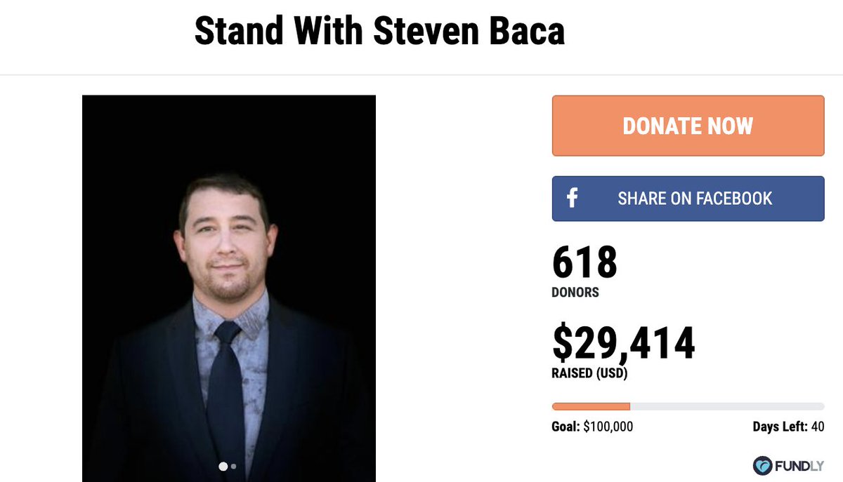 THANK YOU to 618 grass-roots donors who  #StandWithStevenBaca - 25% of the way to our goal, which is to raise as much for Steven as George Soros donated to pro-mob DA Raul Torrez in ABQ. Let's cross $30,000 TONIGHT ==>  https://fundly.com/stand-with-steven-baca #2A  #DefendOurMonuments