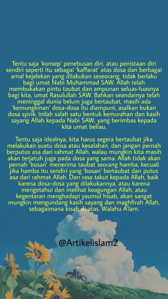Artikelislam2's tweet photo. #Artikelislam #kajiandakwah #pejuangjannah #dakwah #istiqomahtanpabatas #istiqomah #kisahpenuhhikmah #ceramah https://t.co/bCxaSyqGa0