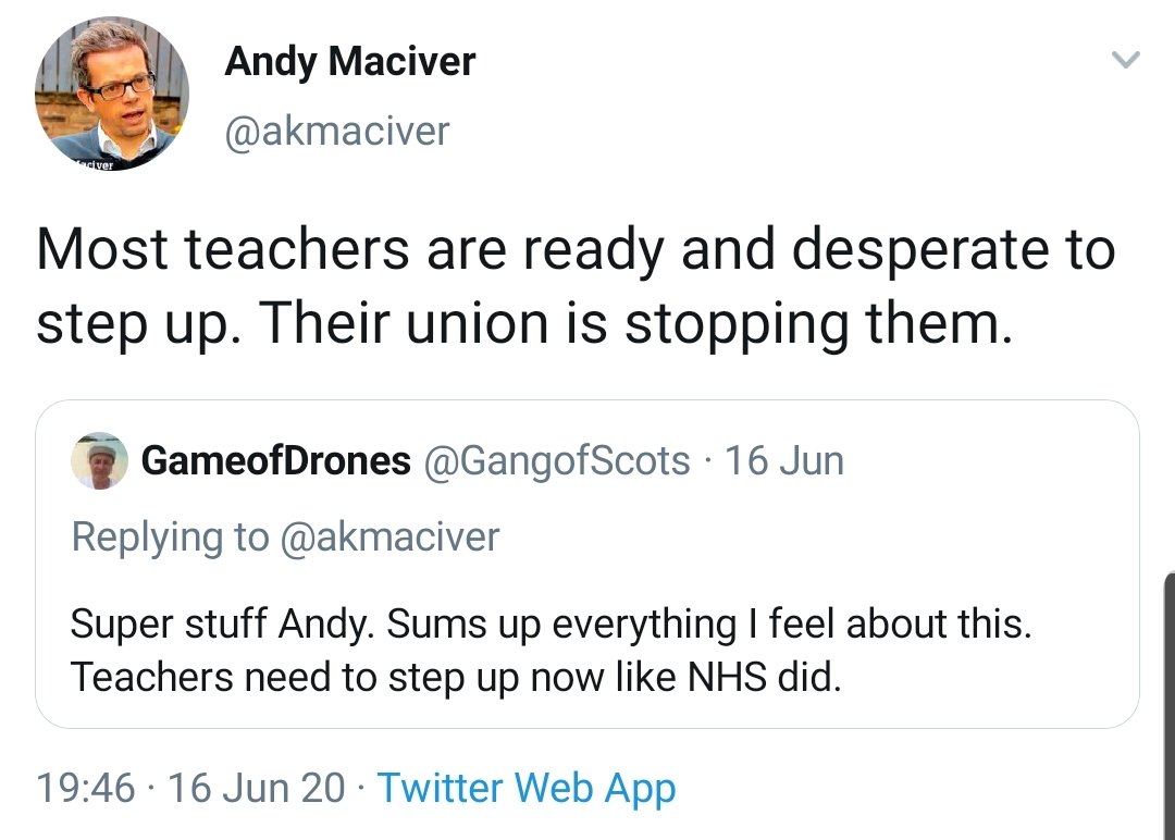 Do a Twitter search for  @akmaciver and  @eisunion and have a look for yourself. This small selection goes back to 2014.