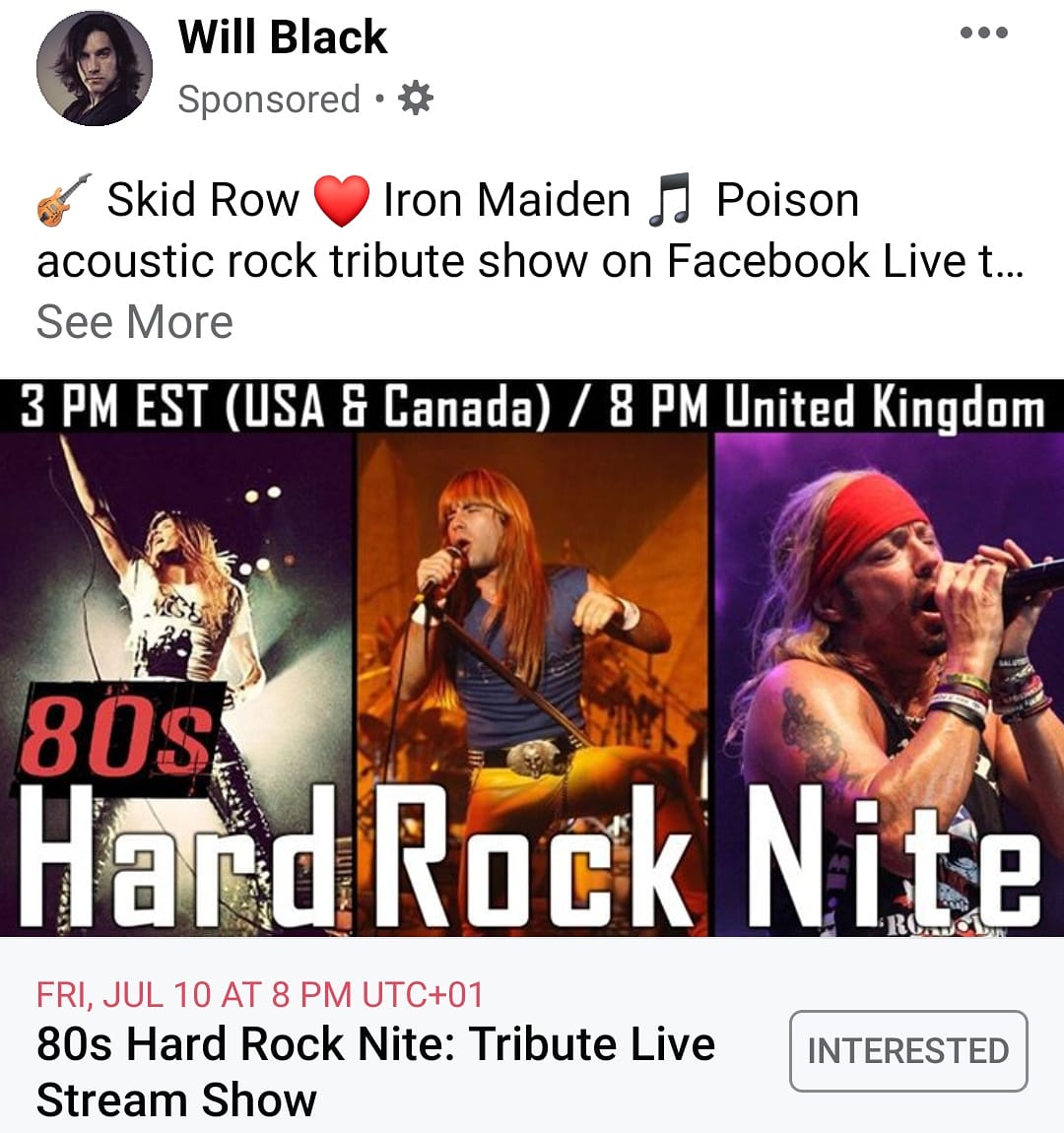 RockLovesMe2's tweet photo. #LiveMusicAlert Online live show
Friday. π€ https://t.co/hckULhxBkA