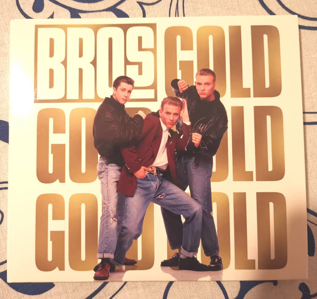ElyGoss96's tweet photo. @mattgoss #LukeGoss Finally arrived, my Cd Bros Gold, all the best 80s music, great success for the Bros, you are the band that made the whole world go crazy with joy. Forever Brosette #Bros #mattgoss #lukegoss #craiglogan #CD #GOLD #music #80s #song #singer #drum #bass ๐โ๐ป๐ https://t.co/h43tly1VVJ