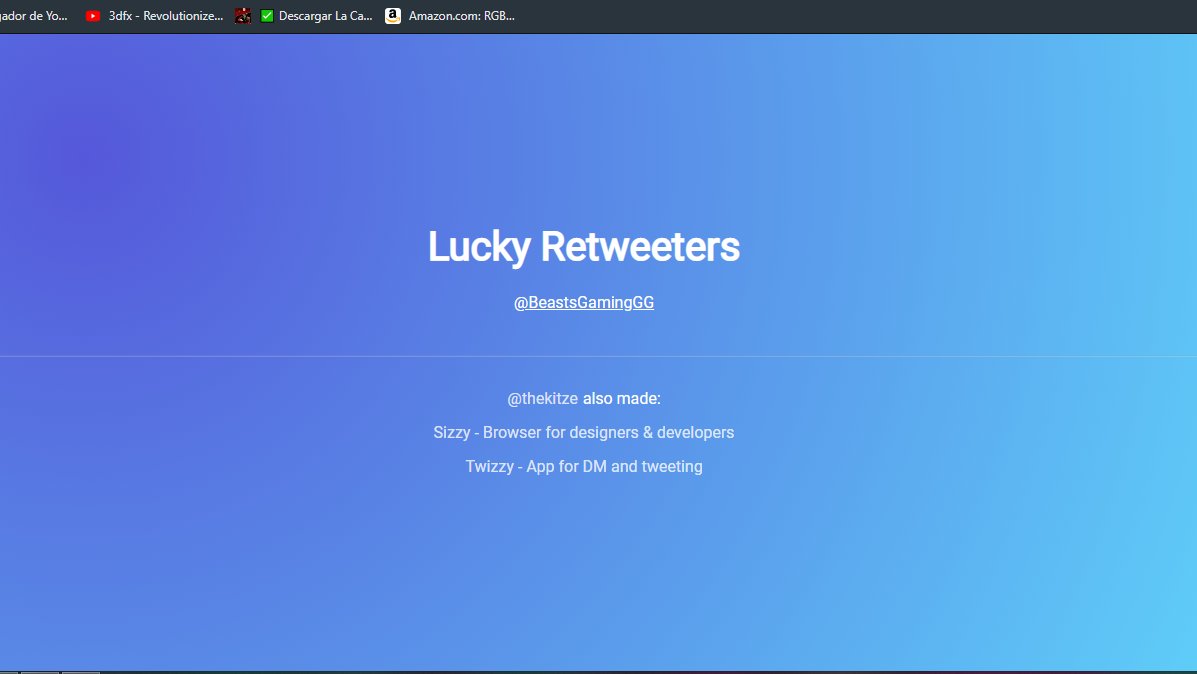 🥳🥳EL GANADOR ES <a href="/BeastsGamingGG/">Beasts Gaming</a>  FELICIDADES!!🥳🥳
tienes 24 horas para reclamar el Mascot, de lo contrario sera sorteado de nuevo.

gracias a todos por participar, y no se desanimen que vendrán mas de nuevo ;)