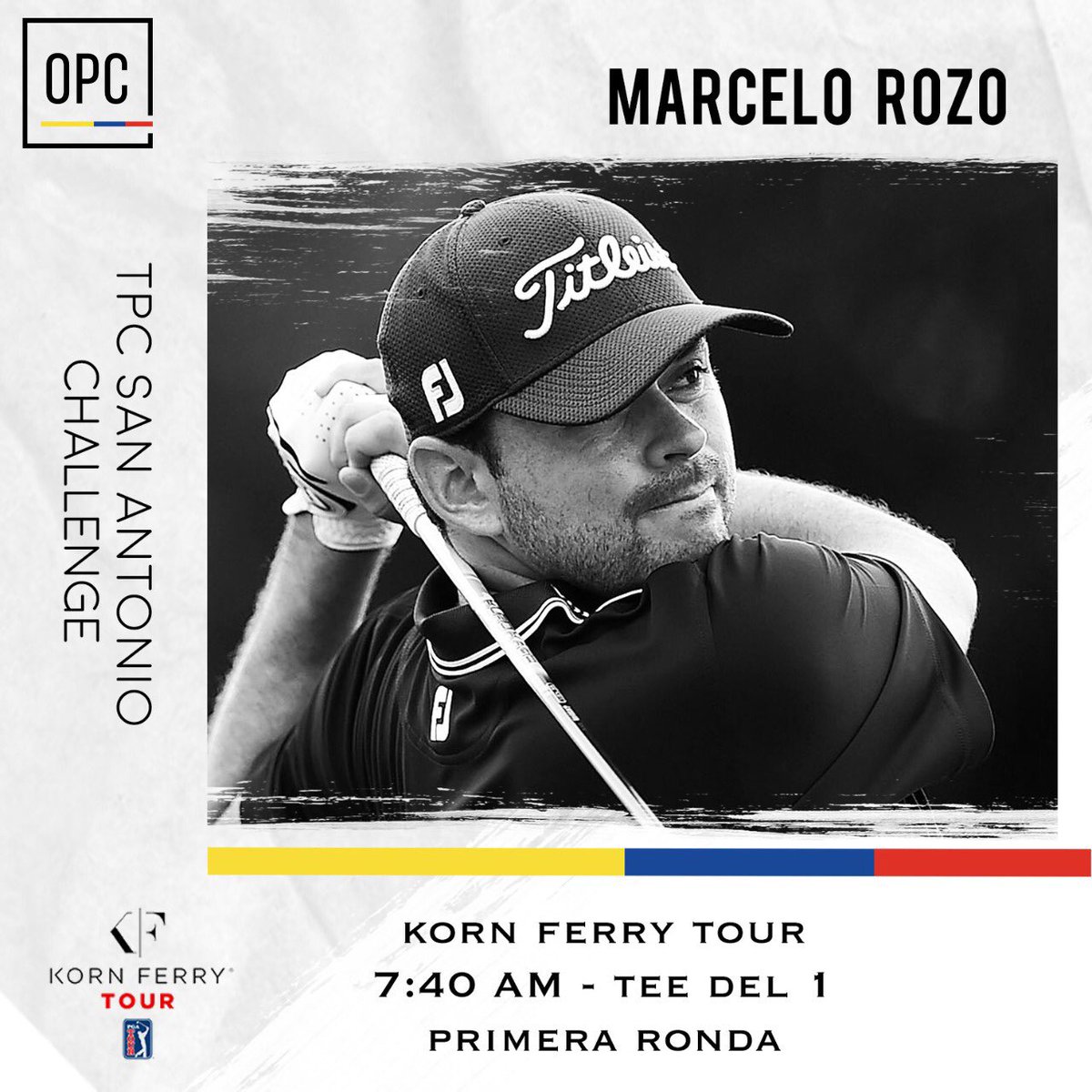 oneputtcolombia's tweet photo. Esta semana @ajar2191 @alvaroarizabaleta DEBUTA en el @europeantour en el #AustriaOpen y se suma a la banda tricolor 🇨🇴 junto a @chelorozo y @nicolas_ech quienes buscan recuperarse de las últimas semanas en el @kornferrytour , al igual que @jsmunozgolf en el @PGATOUR #OPC https://t.co/nVB0ON2ASI