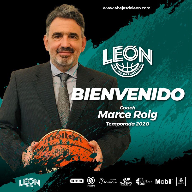 El argentino <a href="/mroig1967/">marcelo roig</a> será el entrenador de <a href="/abejasdeleon/">Abejas de León</a> en la <a href="/LNBPoficial/">Liga Caliente.mx LNBP</a>. 

unocontraunoweb.com/2020/07/08/el-…