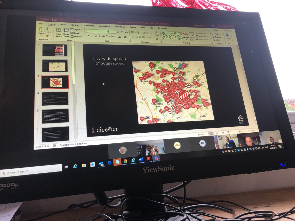 Adam Clarke (@oweniteadam) on Twitter photo I was briefed today - for the first time -  on <a href="/widenmypath/">Widen My Path</a> #Leicester data. What an amazing resource to add to our transportation toolkit! 
People across our city are driving policy and decision-making during #Covid19UK - and will continue to do so. Data & analysis to follow... I was briefed today - for the first time -  on <a href="/widenmypath/">Widen My Path</a> #Leicester data. What an amazing resource to add to our transportation toolkit! 
People across our city are driving policy and decision-making during #Covid19UK - and will continue to do so. Data & analysis to follow...