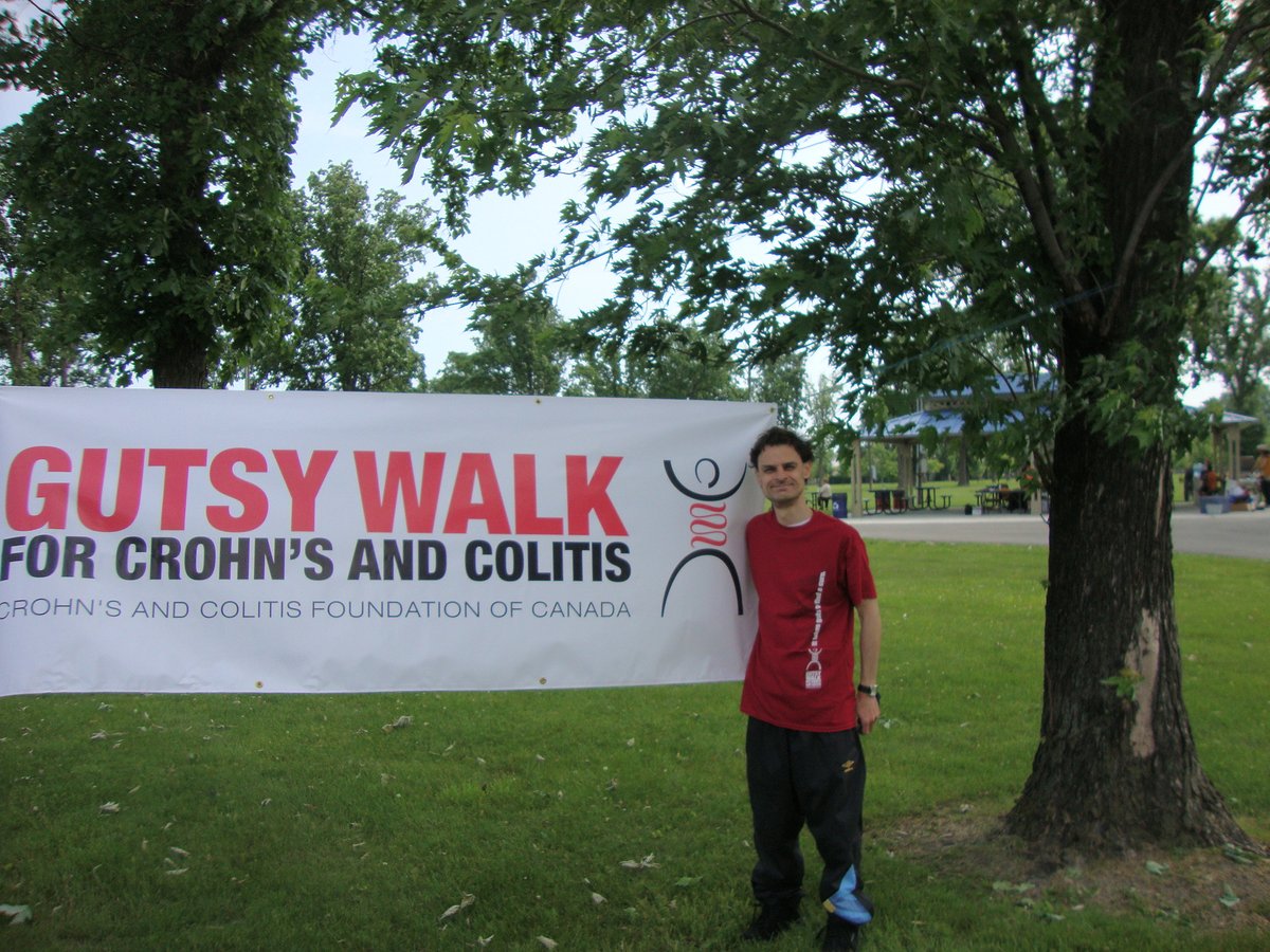 getgutsywindsor's tweet photo. In the weeks leading up to Gutsy Walk 2020, we will be sharing from a member of the community on why they walk for Crohn's and Colitis Canada.
If you want to share for #WhyWeWalkWednesday send us a message!
Today we are sharing Nick's story on our Facebook. https://t.co/IRAIWrBAf9