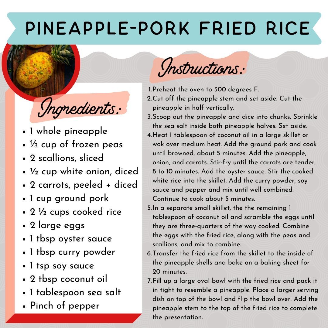 FeastOfFiction's tweet photo. We invite you to our Livestream Cook Along tomorrow (Thursday) at 7pm PST on our YouTube channel! We will be making the Pineapple-Pork fried Rice from our cookbook. Swipe for a shopping list and full recipe instructions. See you tomorrow! #cooking #foodwars #fictionkitchen https://t.co/IrfVV50qlK