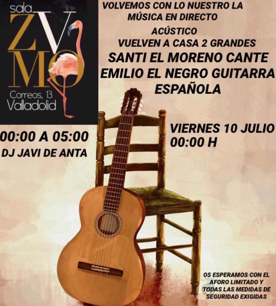 📅 Mañana toca Jueves Zvmero y el viernes, regresan los conciertos en directo con la voz de Santi 🎤 y Emilio a la 🎸

¡¡Os esperamos 🤗!!