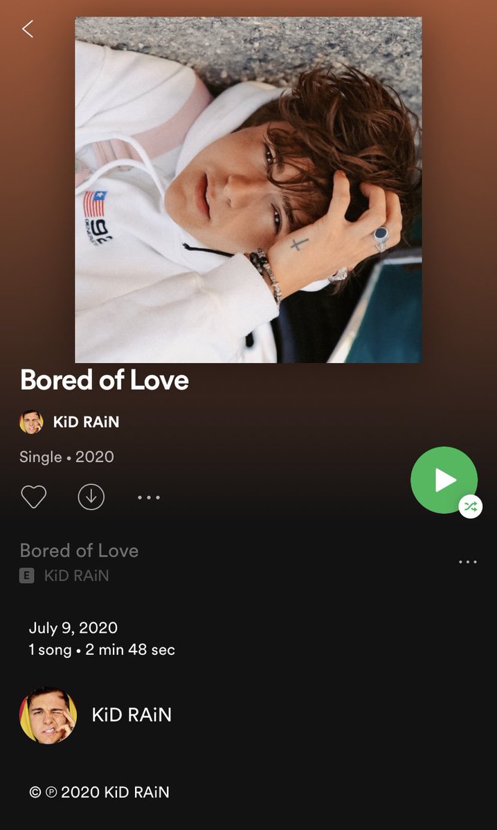 MY NEW SONG BORED OF LOVE 💧❤️ OUT NOW , HOPE YOU LOVE IT outnow.io/t/boredoflove