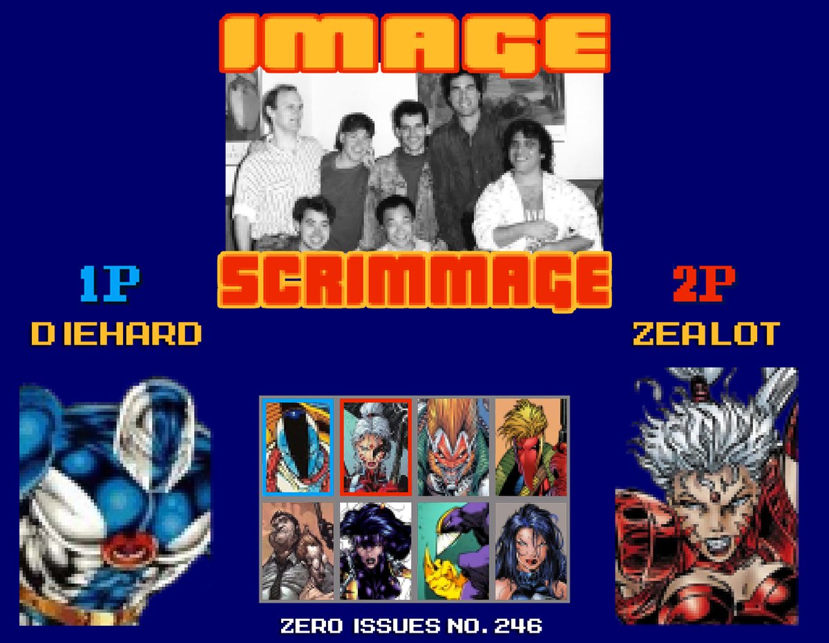 New #podcast! We’ve done March Madness, we’ve done August Audness, now it's IMAGE SCRIMMAGE! We pit 8 random early <a href="/ImageComics/">Image Comics</a> characters against each other, and with endless pouches, blades, and powers between them... only one can survive!

Listen Here: zeroissues.com/2020/07/08/246…