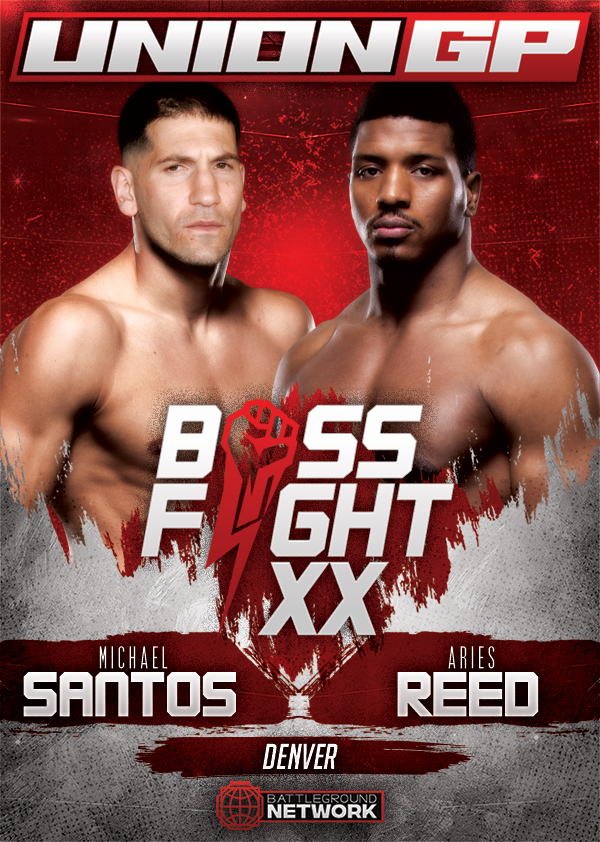 Union_GP's tweet photo. BOSS FIGHT XX: SANTOS vs REED

🗓️ July 26, 2020
🏟️ Pepsi Center
📍 Denver, Colorado
📺 @BattlegroundNet 

FULL CARD:
https://t.co/8OsNMPU7u9

PRODUCTION SCRIPT:
https://t.co/HrkKsMWpKy https://t.co/gVjRF9O7VD