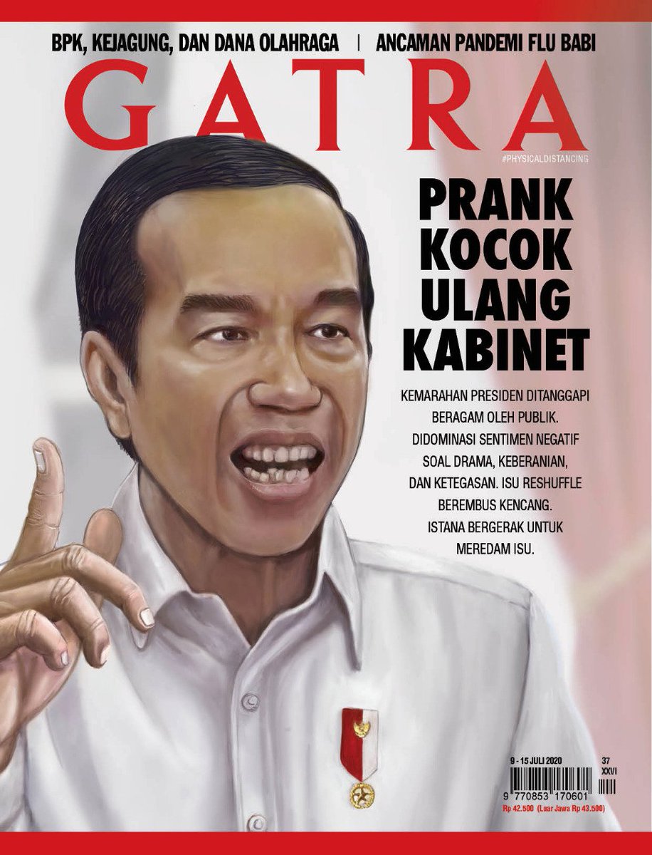 GWiroyudo's tweet photo. Baca GATRA, Baru Bicara
#gatra
#majalahgatra
#jokowidodo
#JOKOWI
#jokowiharusbertindak https://t.co/eUVm3DTwb5