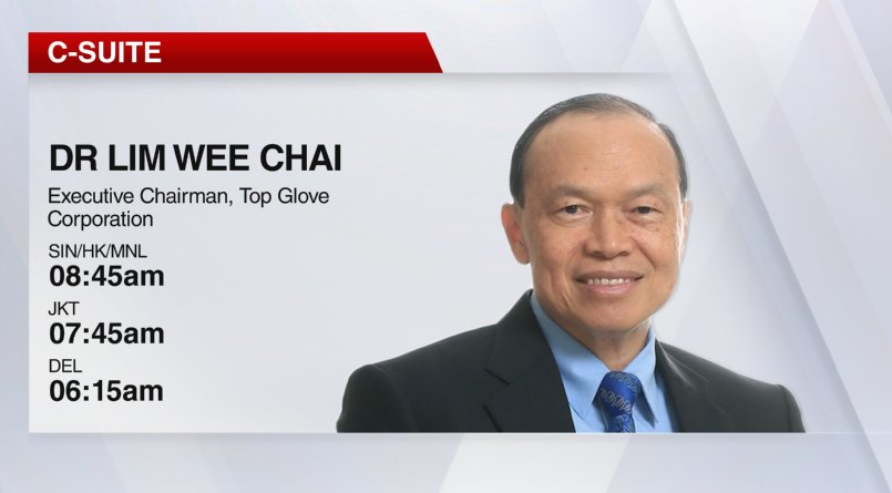 C-Suite's recipe for success in a #COVIDー19 #CoronavirusOutbreak #pandemic 
<a href="/MelGohCNA/">Melissa Goh</a> talks to the Chairman of <a href="/topglovecorp/">Top Glove Corporation Berhad</a> in an EXCLUSIVE C-Suite interview on #AsiaFirst
<a href="/JulieYooCNA/">Julie Yoo</a> @avrilCNA 
#rubber #gloves