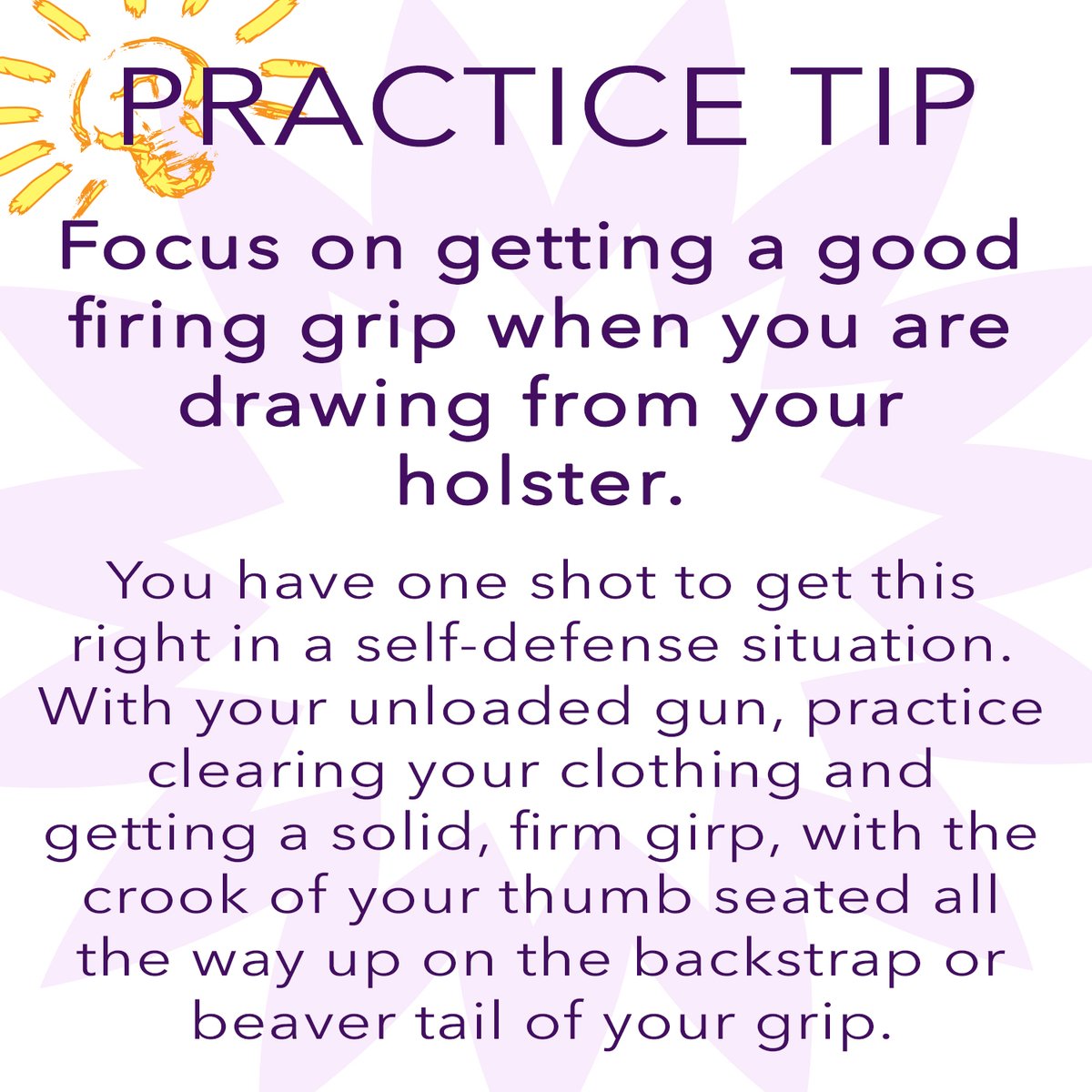 WellArmedWoman's tweet photo. A great use of all this extra time at home is practicing your fundamentals!
#concealedcarrytips #concealedcarrypractice #gungrip #getagrip https://t.co/2Fp6Y9xdQF