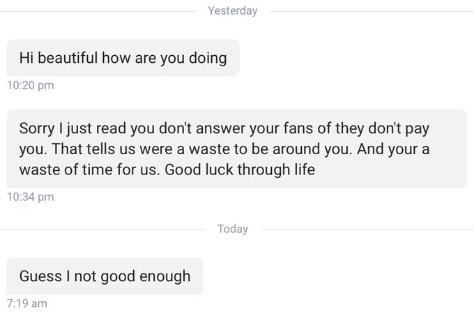 i wish men would go to therapy instead of my free onlyf*ns lmao https://t.co/1WZUQXGEWQ<a href="/tag/newprofilepic"class="tags"><span>#newprofilepic</span></a>