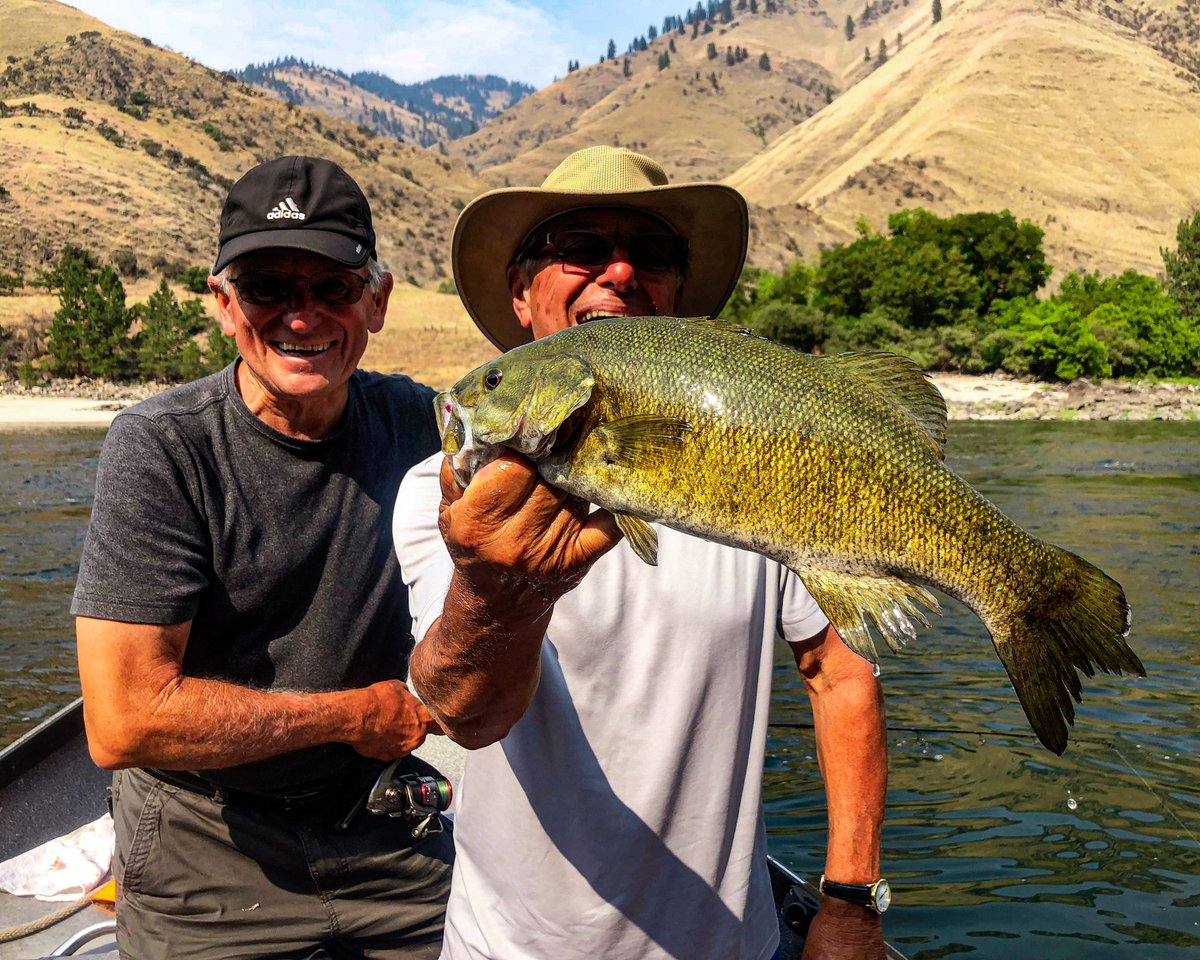 guidefitter's tweet image. &quot;Best kept secret in the PNW... Salmon River Smallmouth!&quot; 🤫🎣

📷: Roy Akins, professional fishing guide &amp;amp; outfitter/owner Rapid River Outfitters (Idaho) #guidefitter #weliveforthis