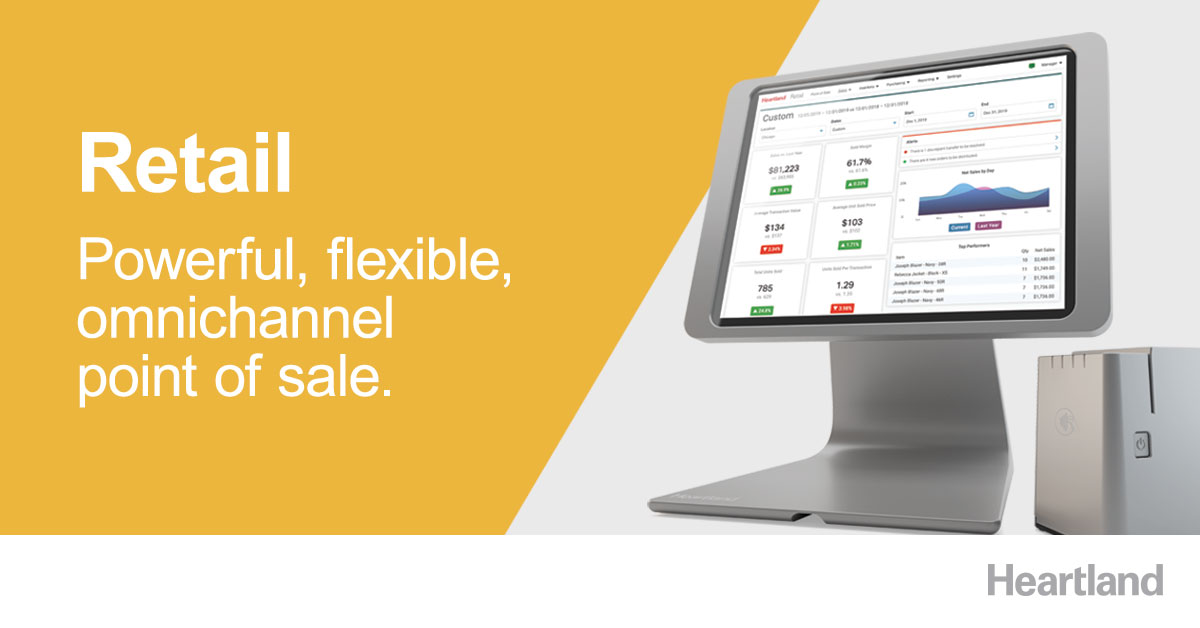 Let's maximize your Digital Strategy with Heartland Retail! Today’s consumer expects a seamless retail experience anytime, anywhere. We are here to help you build a booming online business!