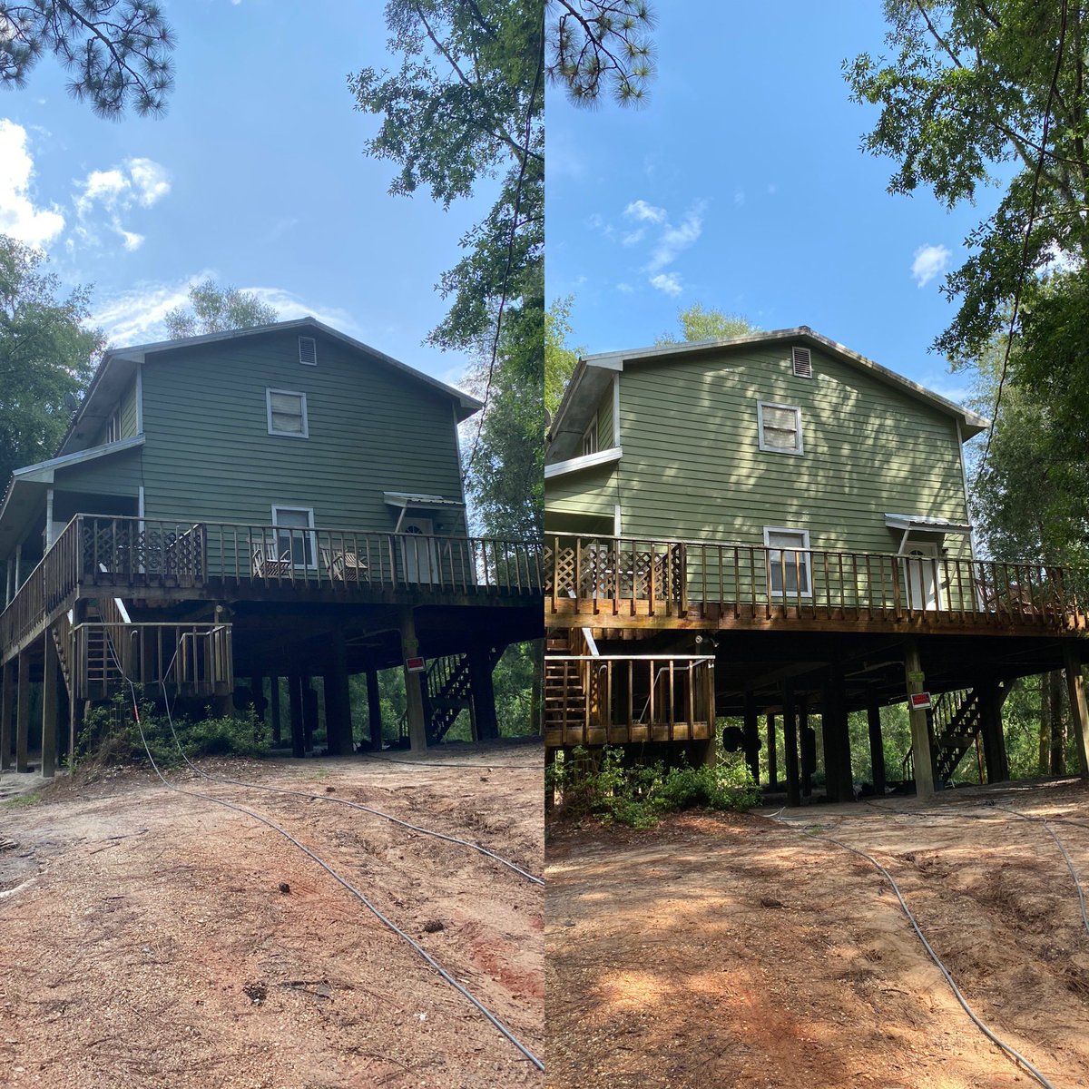 EyeDoWindows's tweet image. One amazing transformation. 😇

Call to get yours done too! 

☎️251-609-2976 or eyedowindows.com
aaapressureclean.com to request a quote!