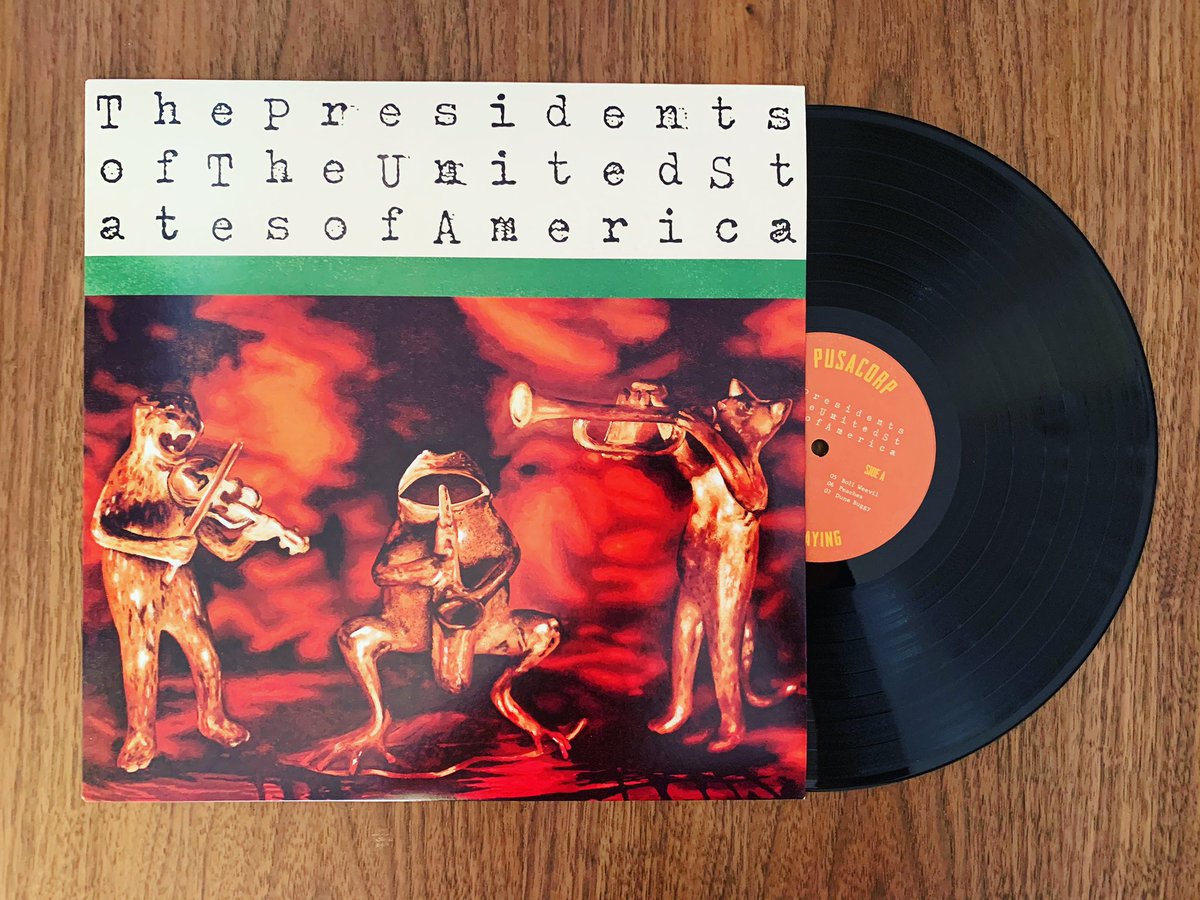 [ The Presidents Of The United States Of America ]
[ PopLlama 1995 / 2020 RE ]
[ #nowspinning #vinyl #records ]