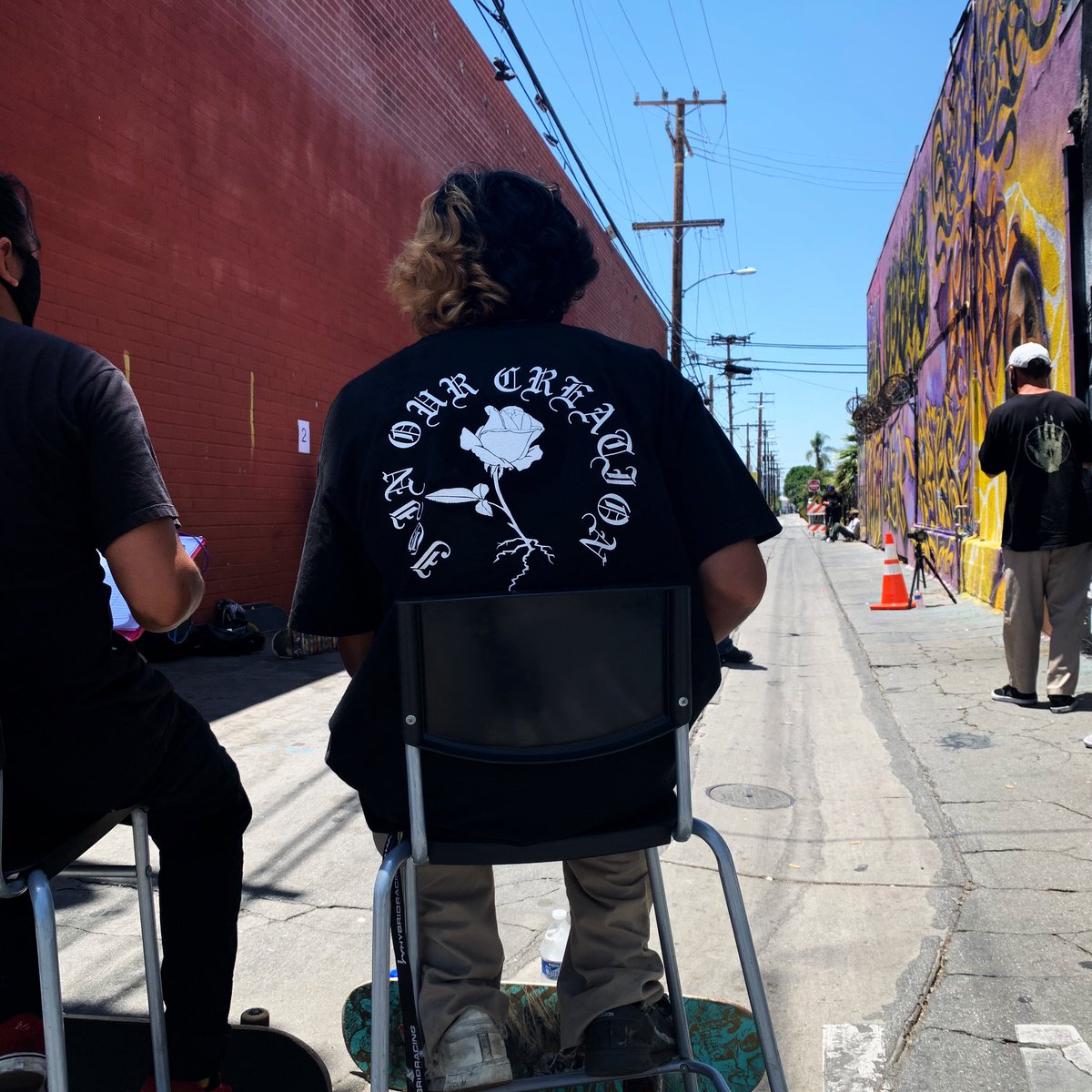JoinOurCreation's tweet photo. Just sit back and enjoy the show.....J.O.C Join Our Creation we are the future!
The lil homie @shititsgilbertt rocking our “The Rose That Grew From Concrete” tee get yours at https://t.co/3diyaJGr0E
#joinourcreation #therosethatgrewfromconcrete #skateshop #brandambassador https://t.co/B5GAZNsjK6