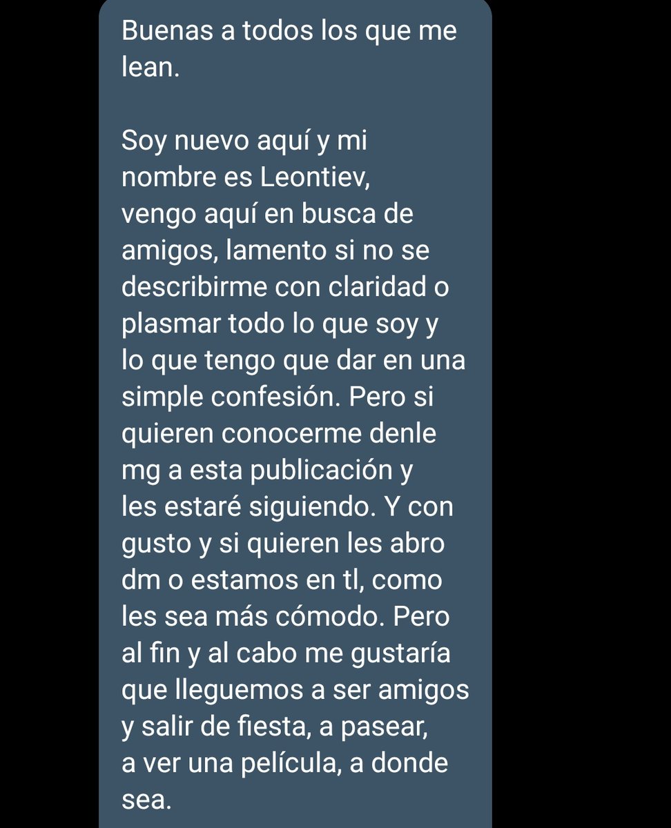 _confesionesfk0's tweet photo. 🌻: es nuevo y viene a buscar amigos. https://t.co/l8HtSRdYVG