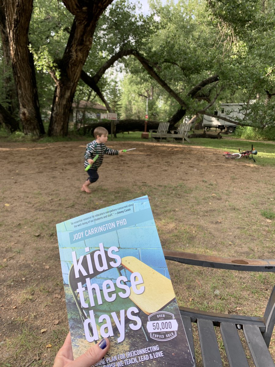 copperfield2s's tweet photo. Summer daze with a side of required reading for all educators as far as I’m concerned ��� ☀️ @DrJCarrington #kidsthesedays https://t.co/z6iV6m5GV6