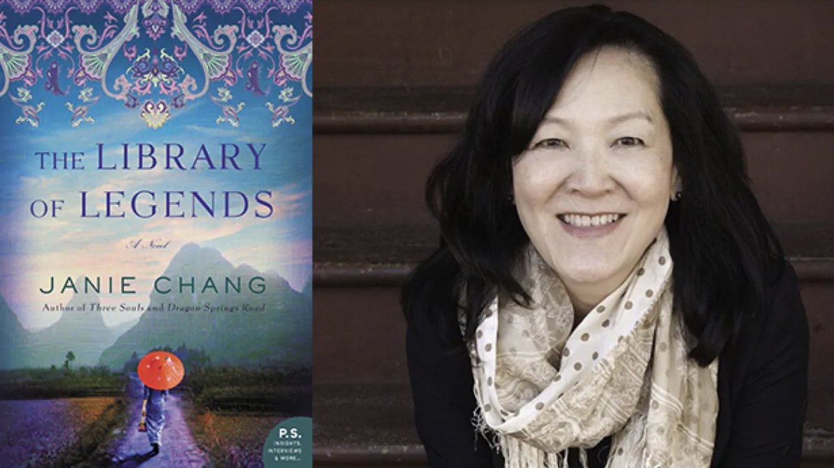 HarperCollinsCa's tweet photo. .@cbcbooks shares 40 Canadian books to read this season, including @JanieChang33's #TheLibraryofLegends! https://t.co/eu14y2MLTB https://t.co/nrV1CKJwEV