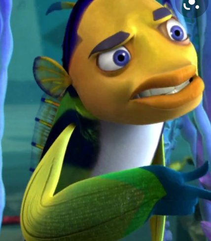Derek Morgan as Oscar from shark tales
