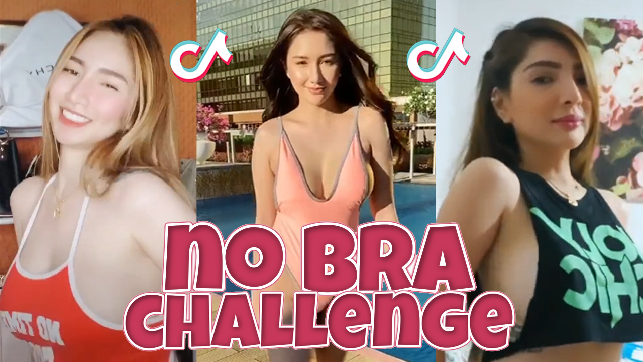 TikTok Finest on X: NO BRA Challenge - Hot TIkTok 🥵🤧