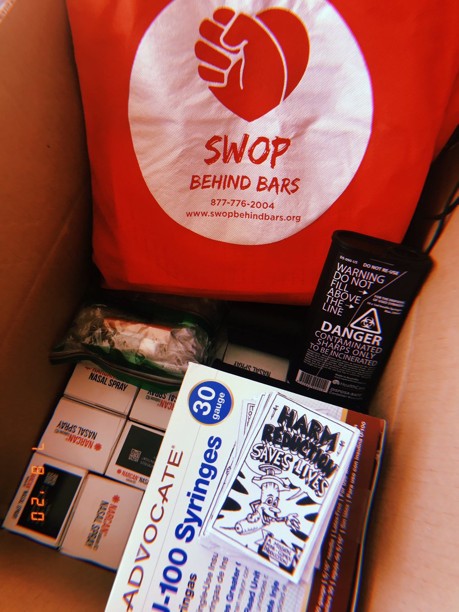 transneedles's tweet photo. Just got a shipment from @swopbehindbars and we are SO stoked! We can’t redistribute all these goodies! https://t.co/I3wmI7hm0G